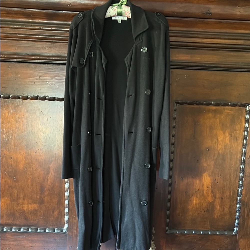 Black Women's Long Coat